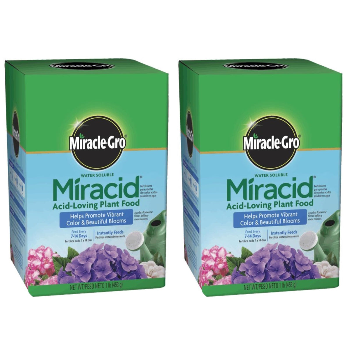 Scotts Miracle-Gro Miracid for acid-loving plants nourishes azaleas and hydrangeas quickly