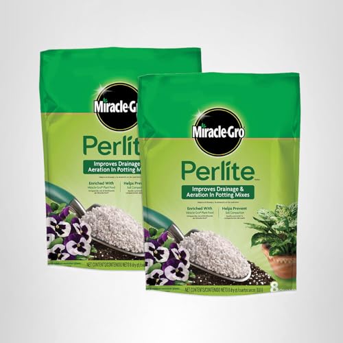 Scotts Miracle-Gro Perlite stored around bulbs and roots in dry media.