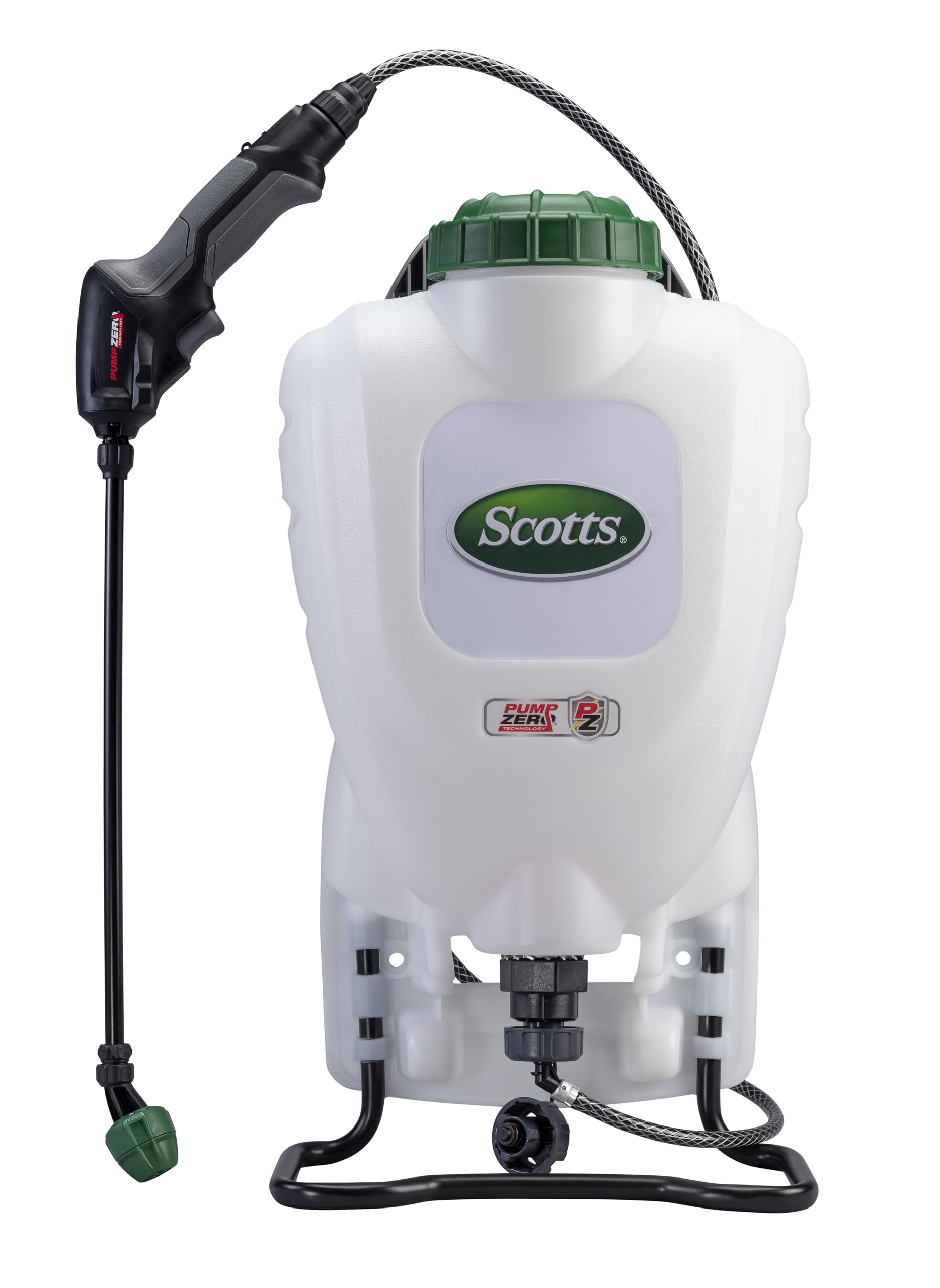 Scotts Power Wand Backpack Sprayer assembly for quick setup