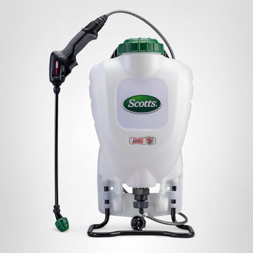 Scotts comfort harness supports long spraying sessions