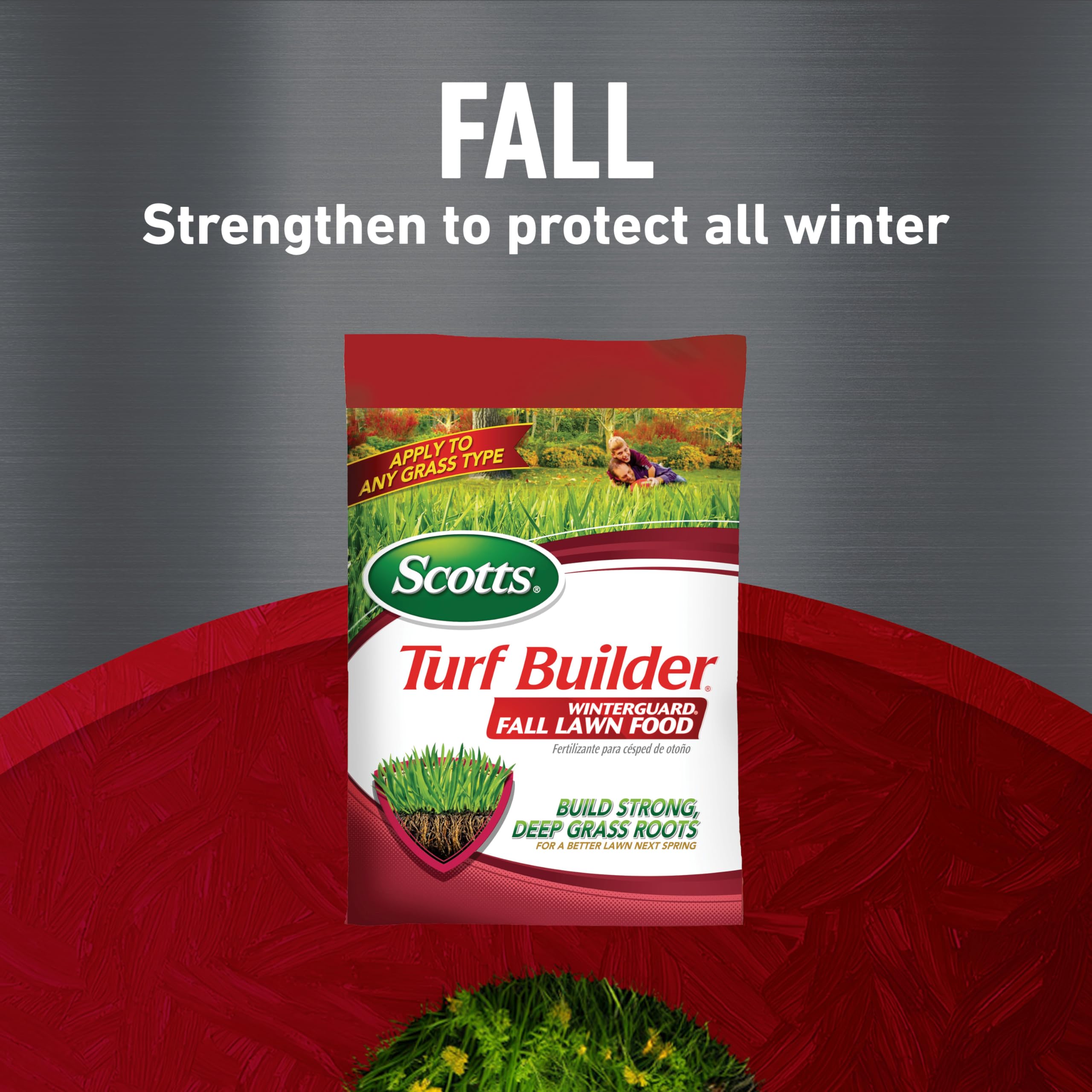 Lawn receiving SummerGuard in hot weather for protection and growth support.