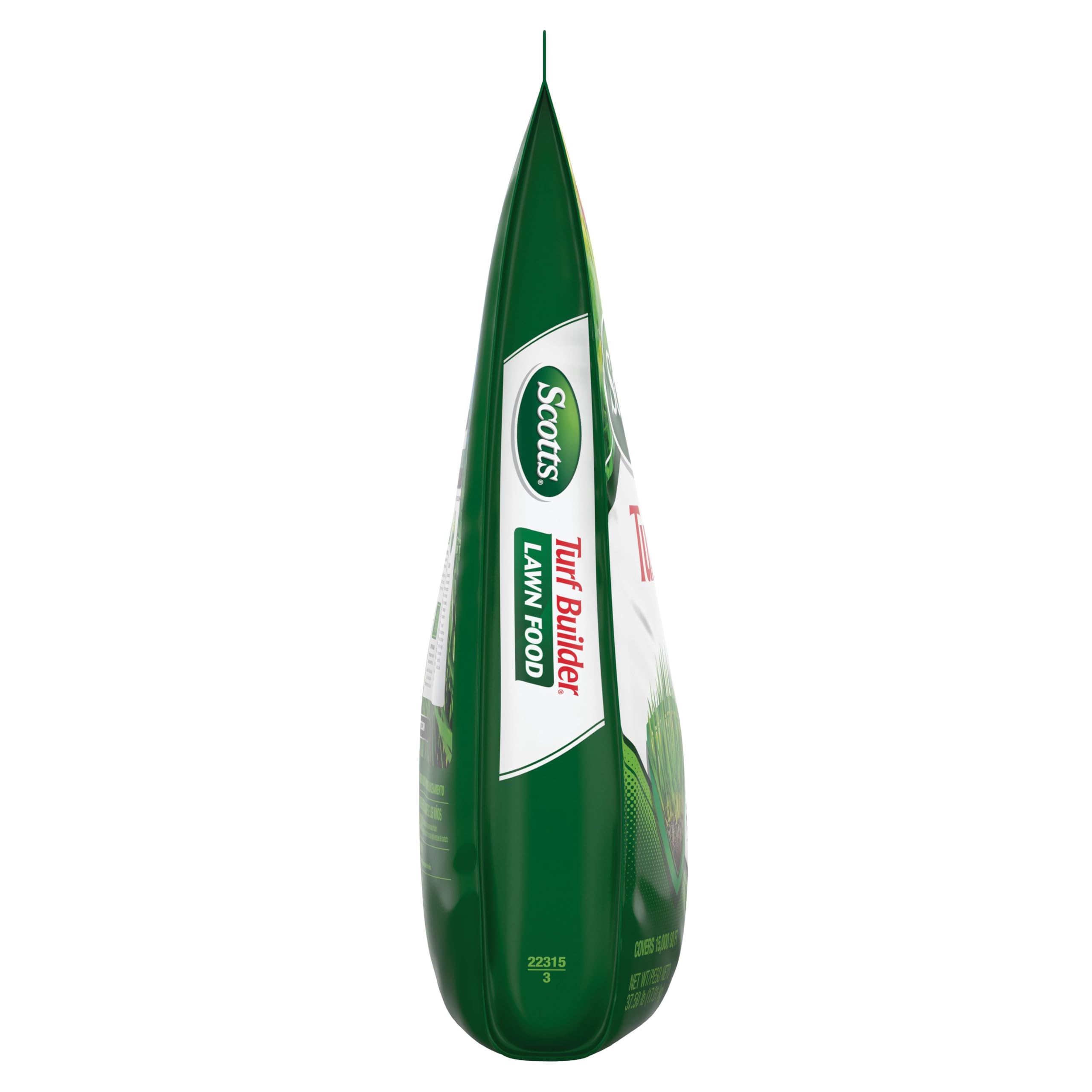 Wizz setting 3.75 enables precise application on lawn.