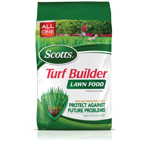 Wizz setting guidance for accurate dosing of Scotts Turf Builder Lawn Food