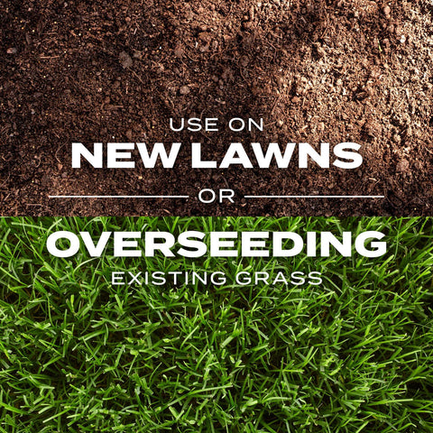 Scotts Turf Builder Rapid Grass-spreader-application demonstrates even distribution