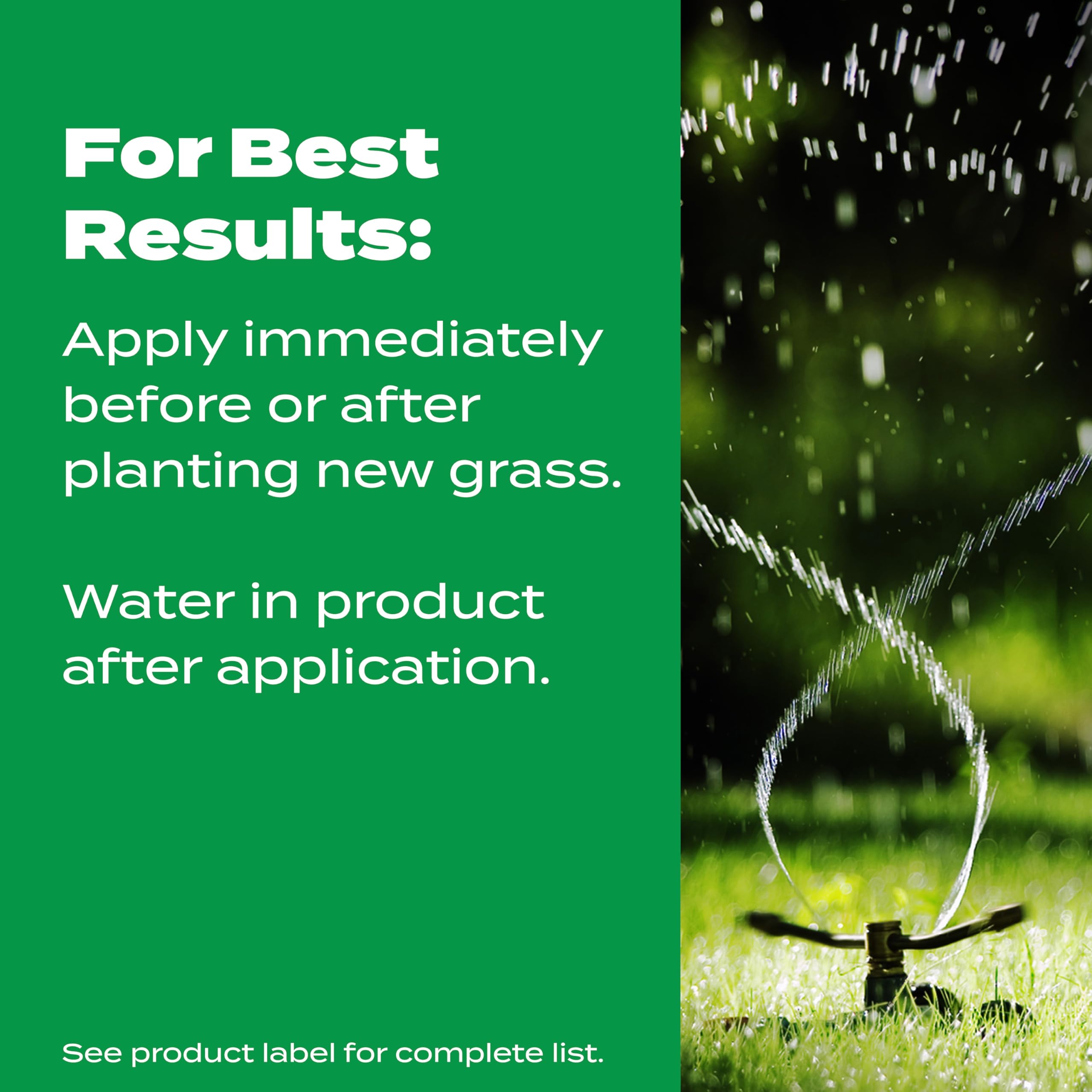 Sod-plug field treated with starter fertilizer for better seeding results.