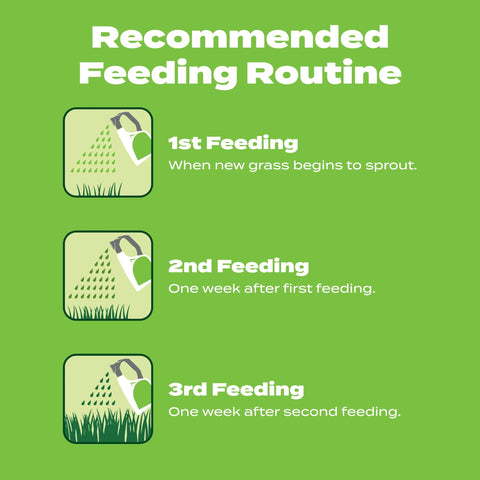 Scotts Turf Builder Starter Food supports sod installation and sprig planting.