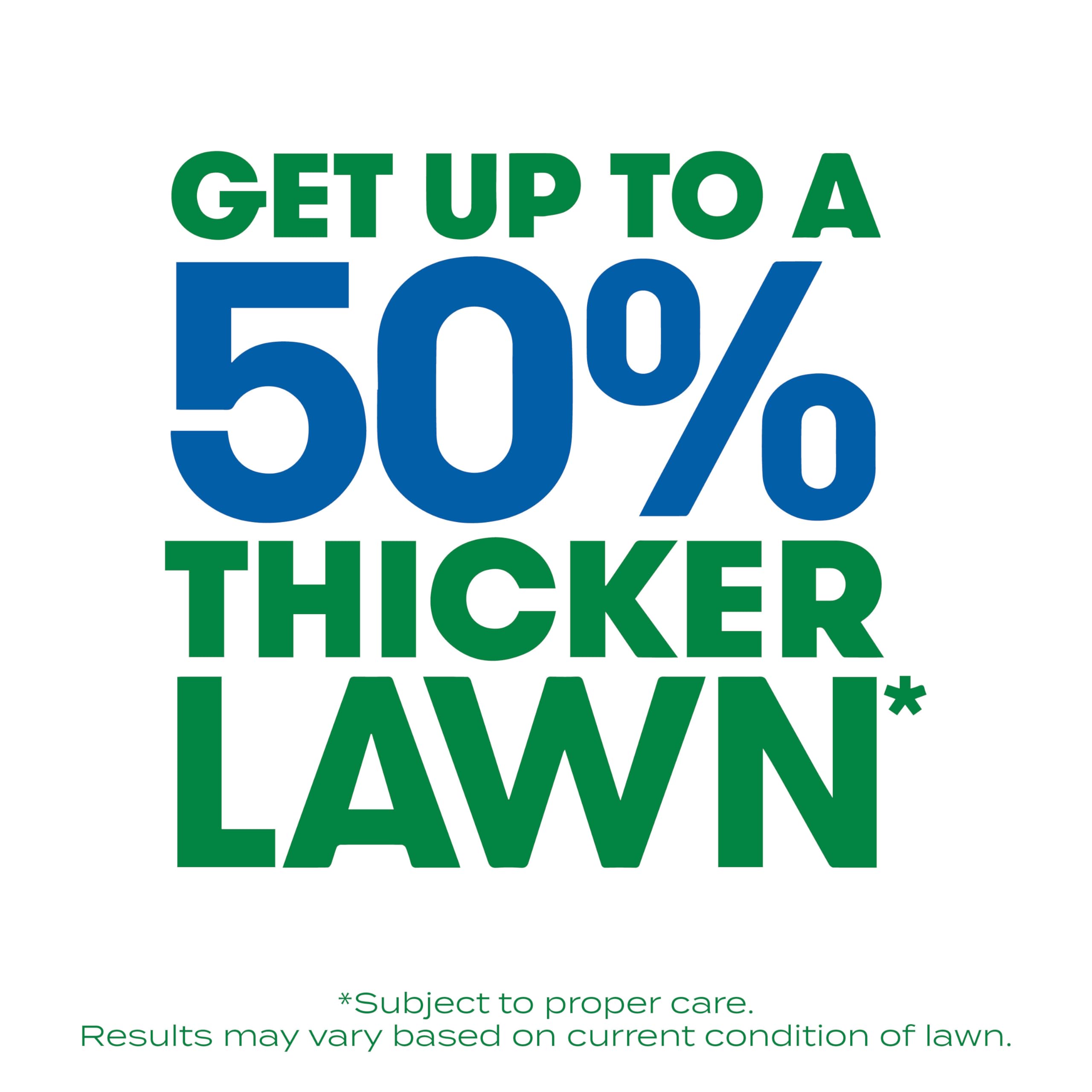 Scotts Thick'R Lawn soil improver supports root development for stronger turf.