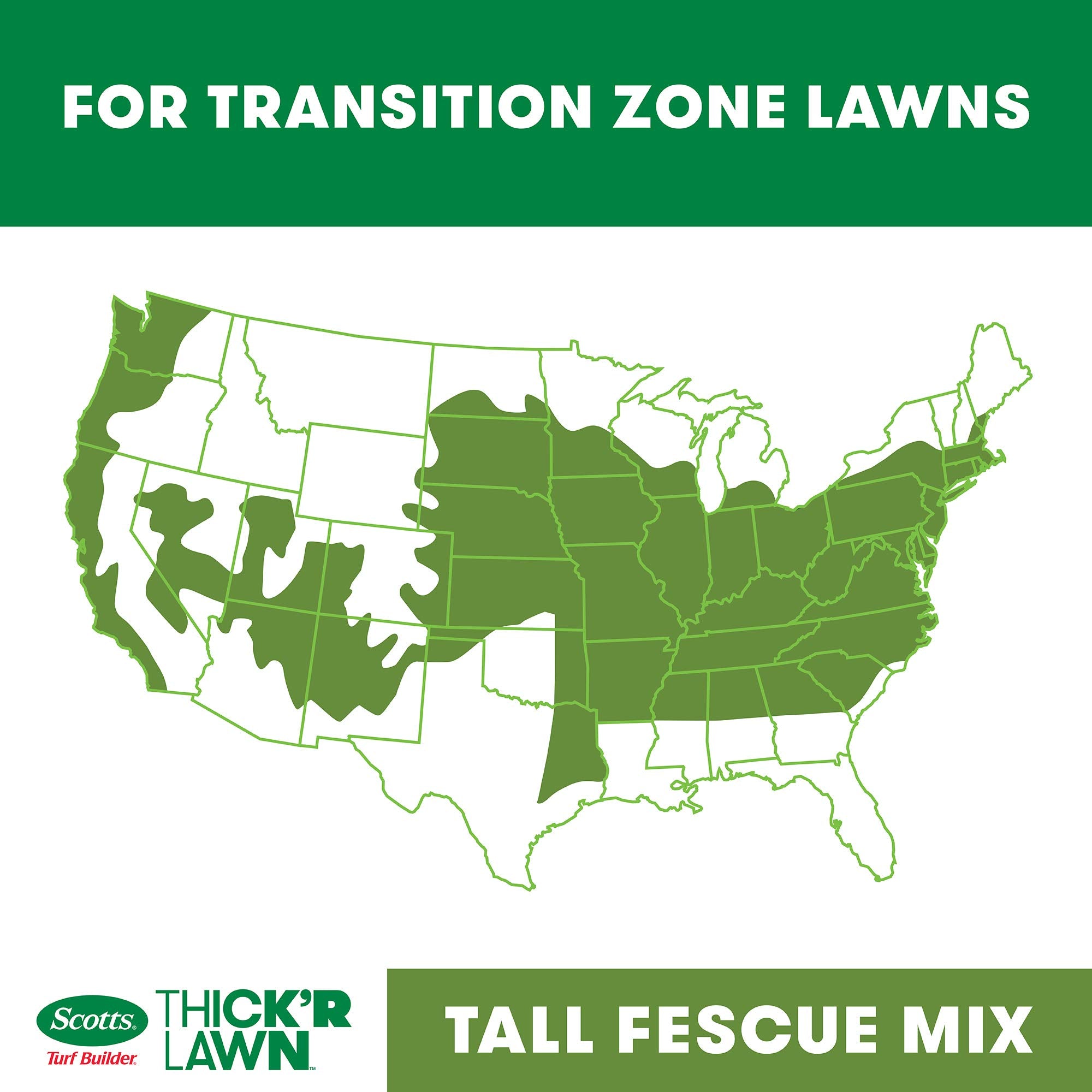 Scotts Turf Builder THICK'R LAWN covers up to 4,000 sq ft per bag