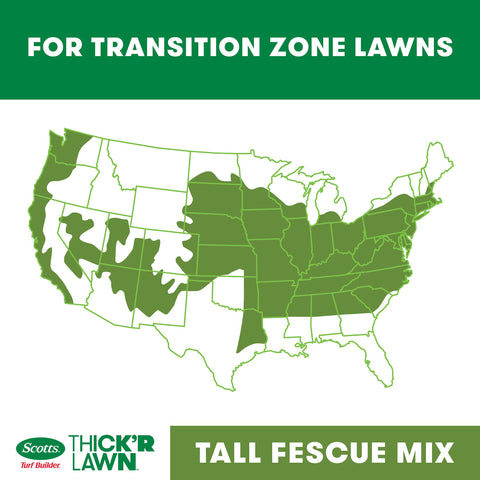Scotts Turf Builder THICK'R LAWN covers up to 4,000 sq ft per bag