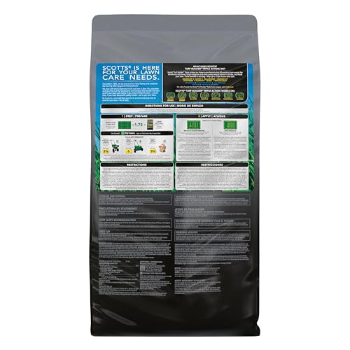 Scotts Turf Builder Triple Action1 works with Bahiagrass and Centipedegrass
