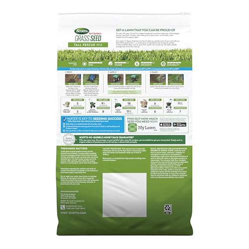 Scotts Turf Builder requires daily watering until seedlings reach 2 inches.