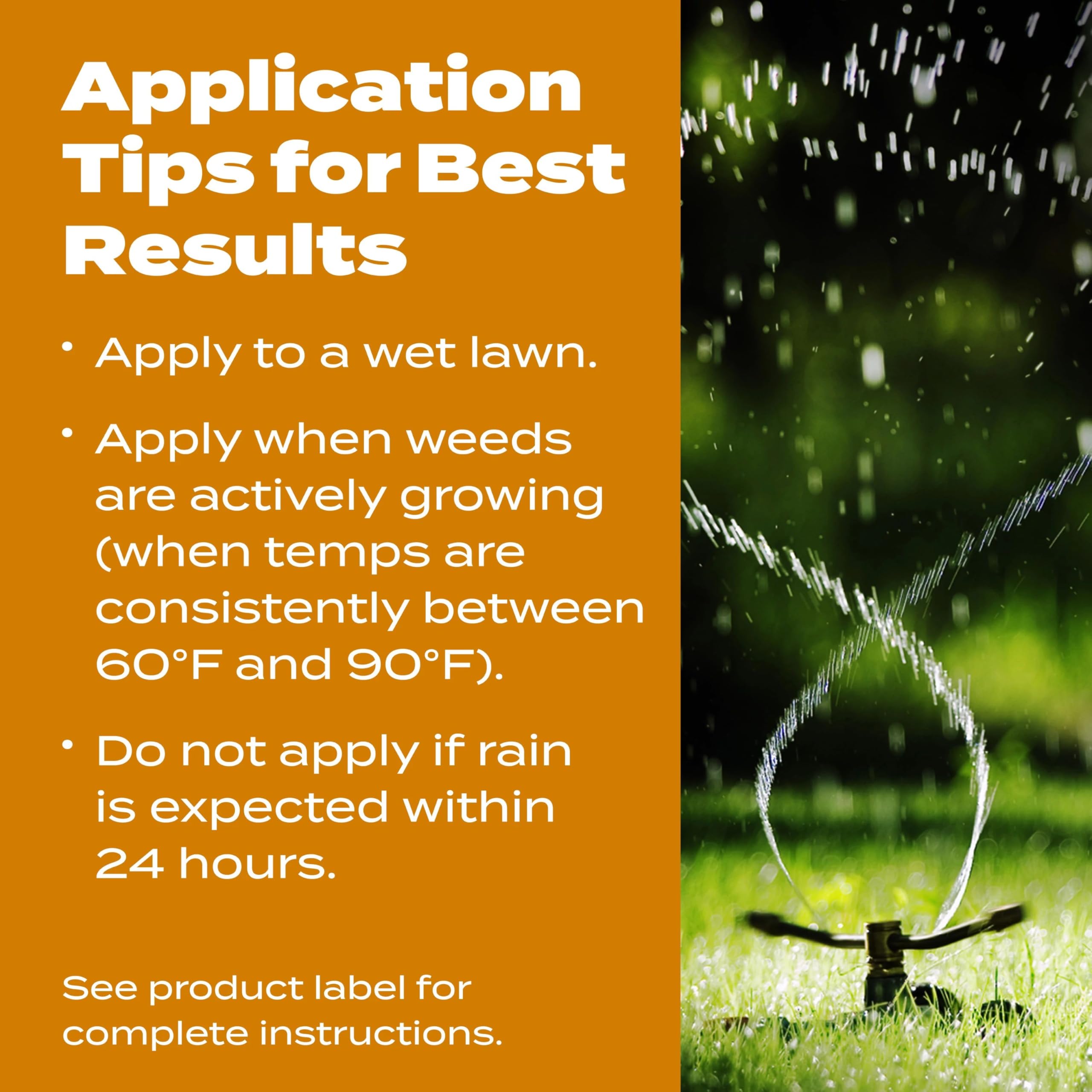 Spreader setting guidance with WinterGuard Fall Weed & Feed5 for accurate coverage.