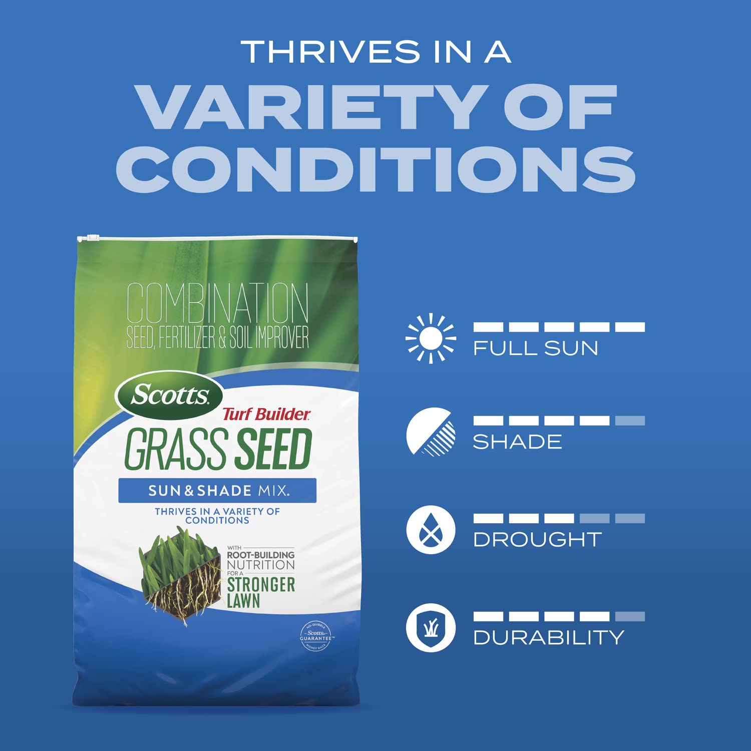Scotts watering tips image emphasizes keeping soil surface moist for seedling growth