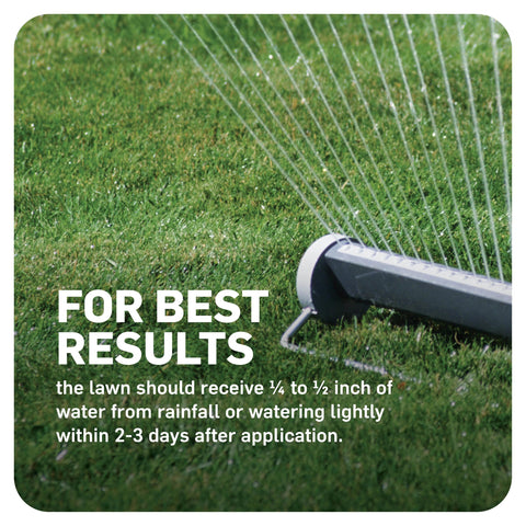 Coverage ability of Scotts WeedEx Prevent with Halts up to 5000 sq ft