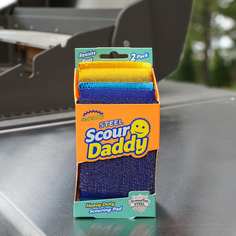 BBQ Daddy refill head allows quick replacement for consistent cleaning.