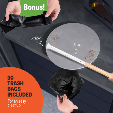 SCRUBIT extended reach design helps access hard-to-reach oven areas