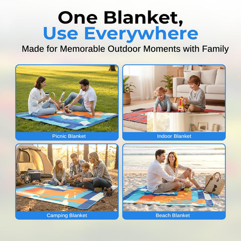Scuddles outdoor setup on park trail illustrating versatile all-season use.