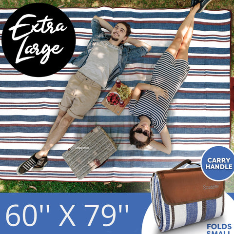 scuddles picnic blanket on sandy beach keeps you sand-free and comfy