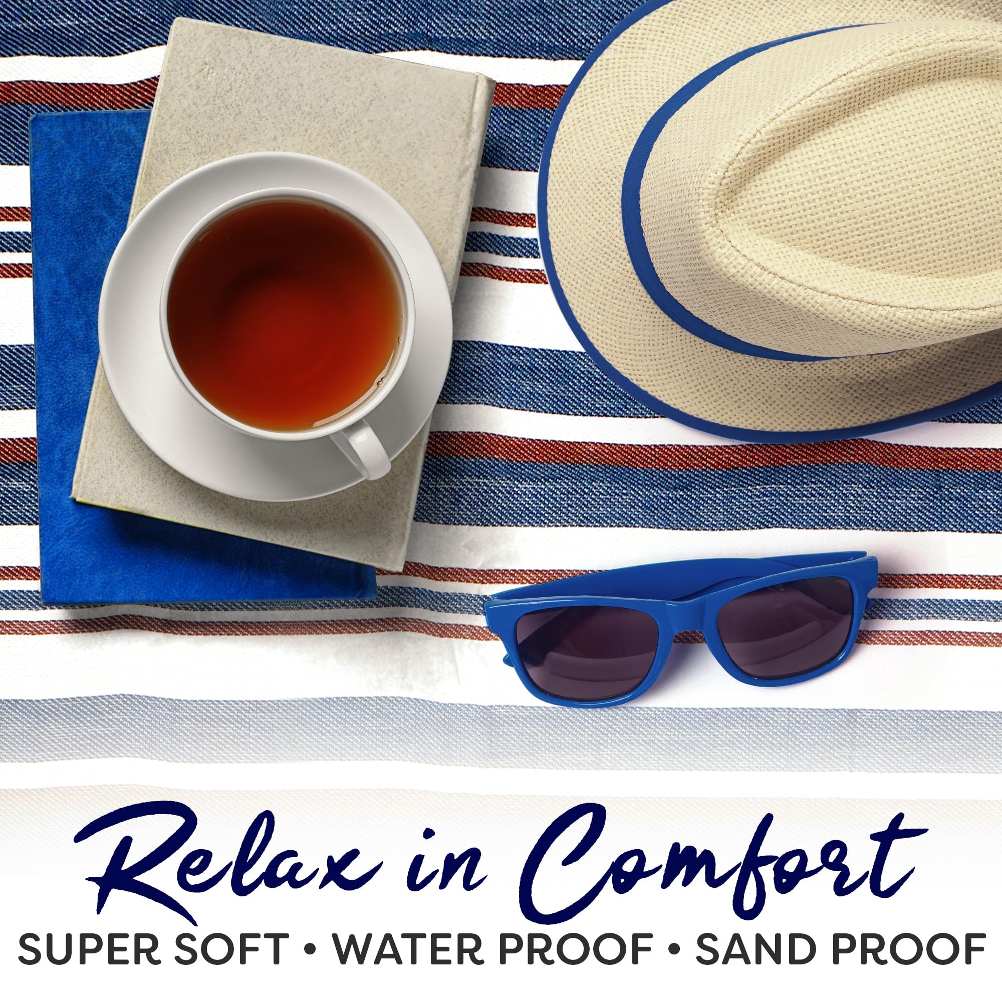 scuddles soft throw surface invites relaxed lounging after picnics