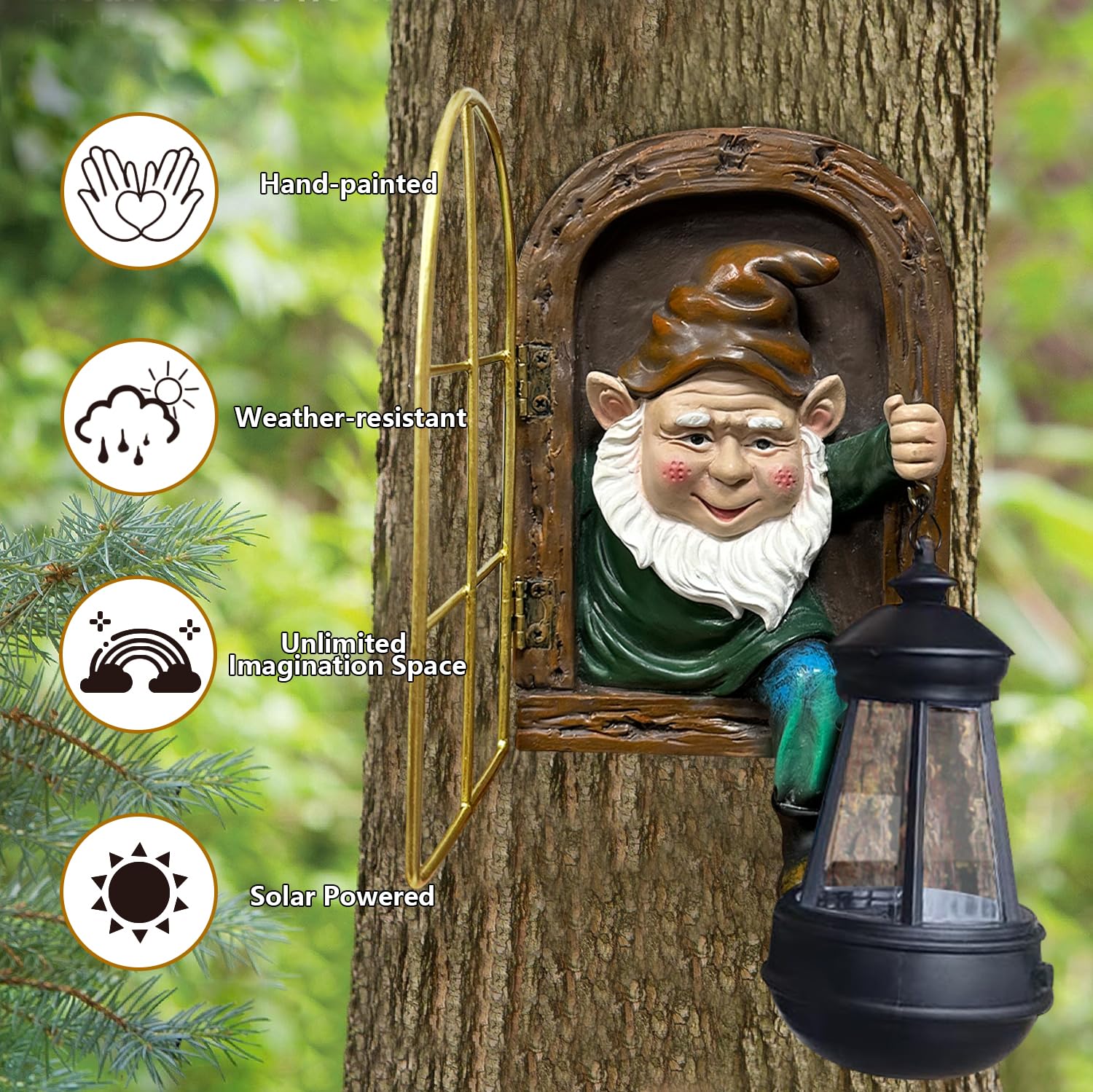 Scuyari Thanksgiving gnome decor brings festive charm to yard and entryways.
