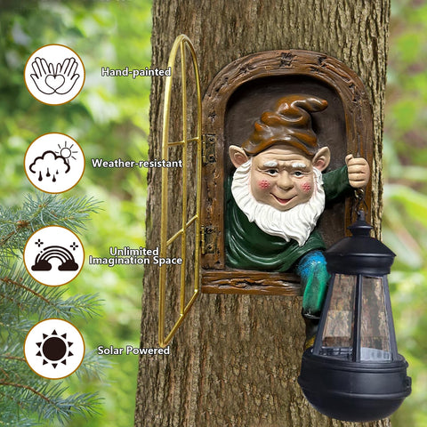 Scuyari Thanksgiving gnome decor brings festive charm to yard and entryways.