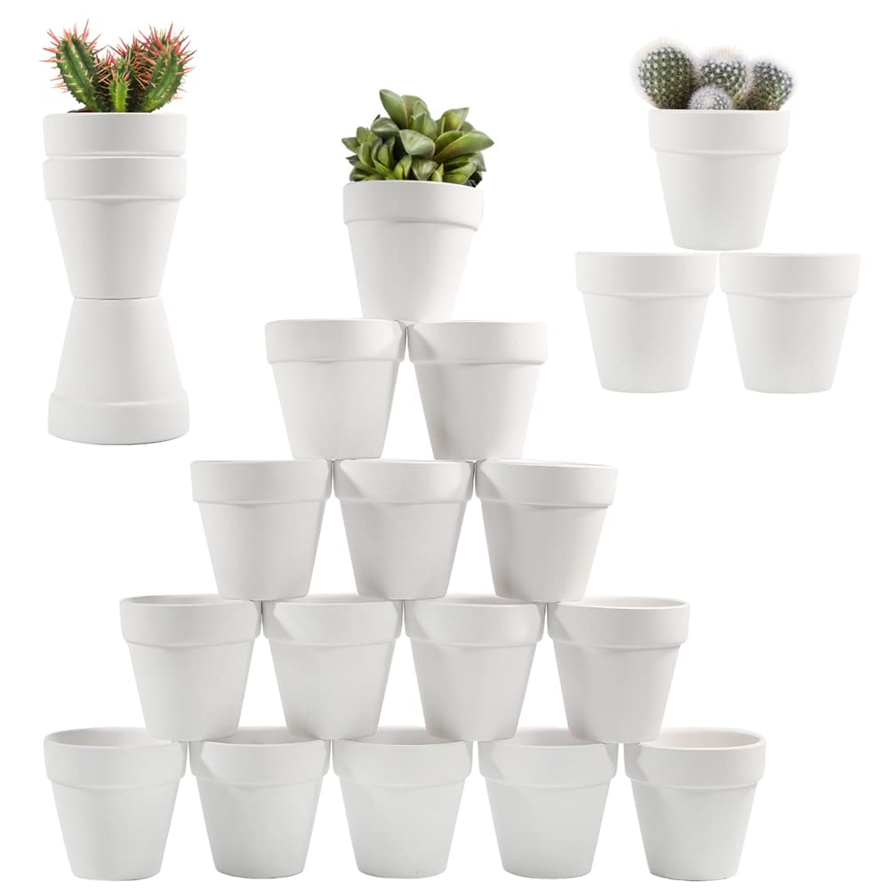 Sderoq 3-inch terracotta pot showing drainage hole for healthy plants