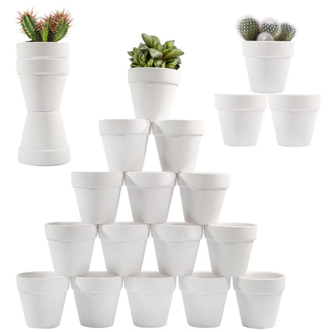 Sderoq 3-inch terracotta pot showing drainage hole for healthy plants