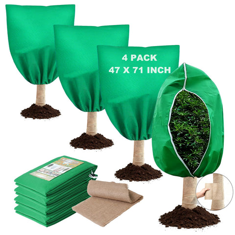 SDLDEER frost cloth plant cover 71x47 protects vegetables and shrubs from frost and wind.