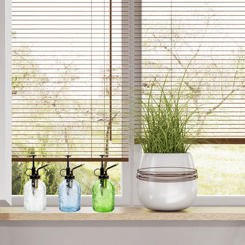 SDlumeiy 7.6-inch tall design fits on windowsills for daily care.