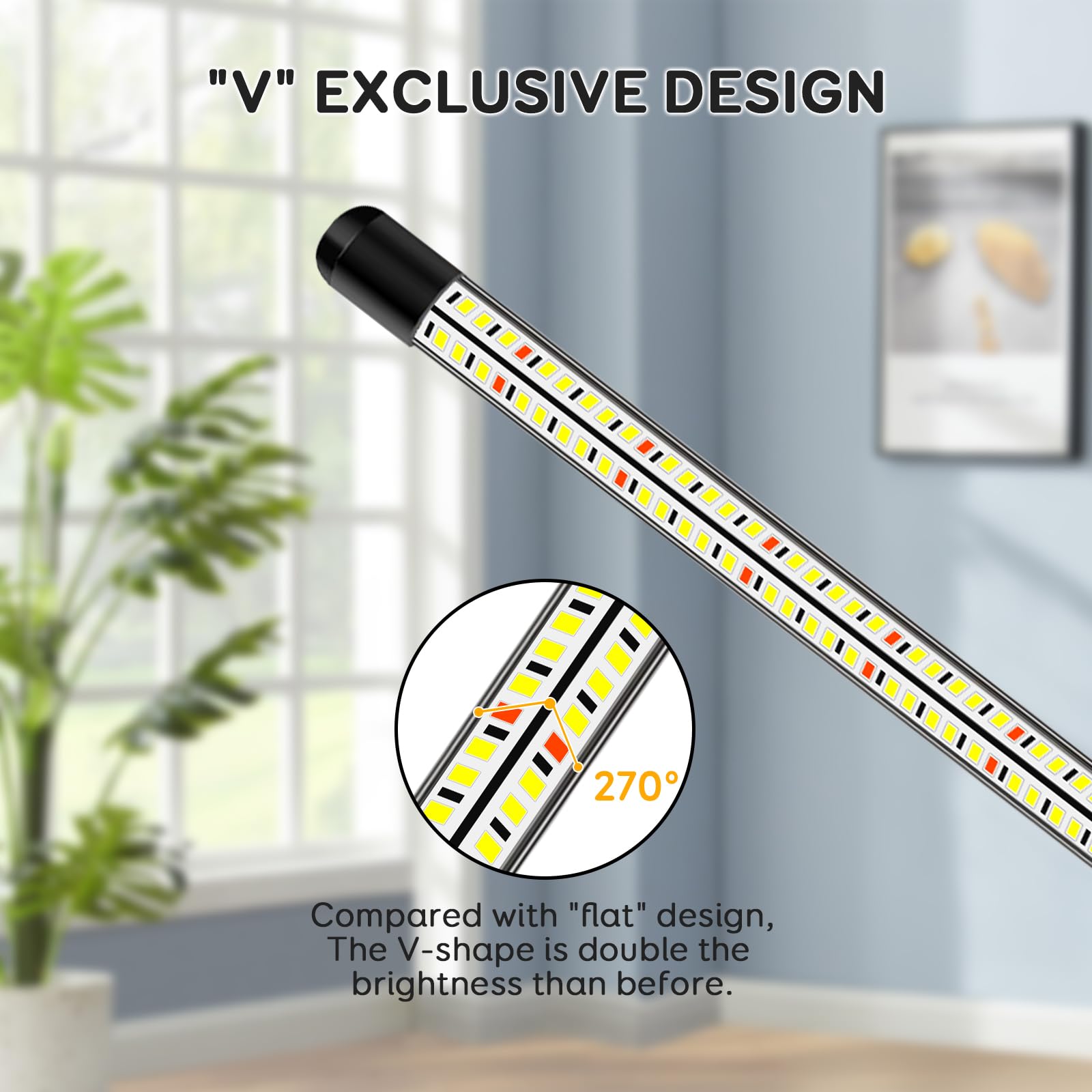 SDOVUERC clip-on design enables quick setup on any shelf or desk.