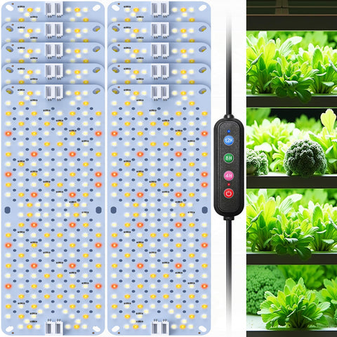 SDOVUERC full-spectrum 1920 LED panel for indoor plant growth.