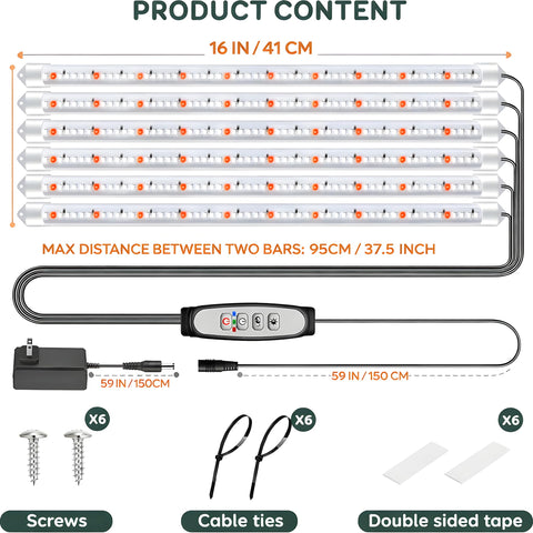 SDOVUERC full-spectrum LEDs deliver balanced light for healthy foliage