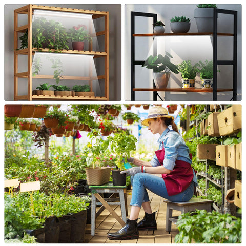 SDOVUERC grow light strip aiding seedling germination and early growth