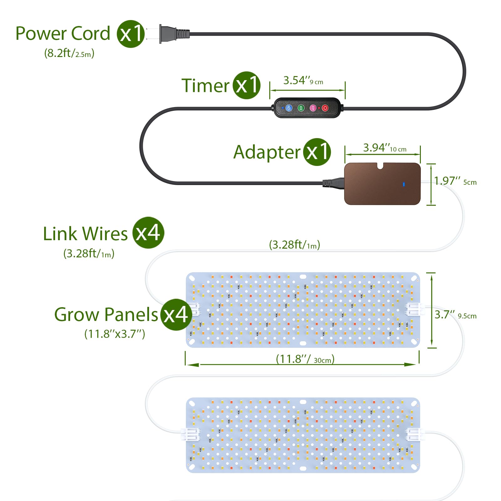 SDOVUERC 6-timer with memory maintains consistent daily light cycles.