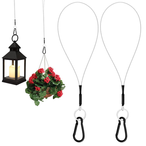 SDTC Tech 2 Pack Hanging Straps with carabiner securing a bird feeder outdoors