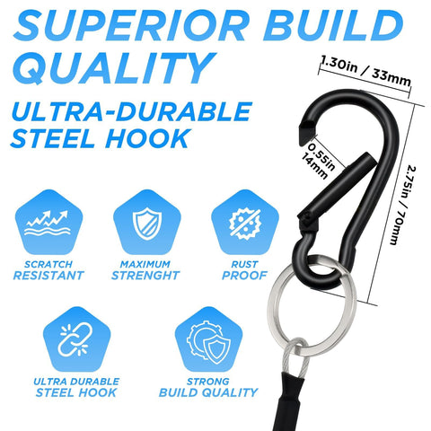 SDTC Tech 2 Pack Hanging Straps supporting a lantern for outdoor ambience