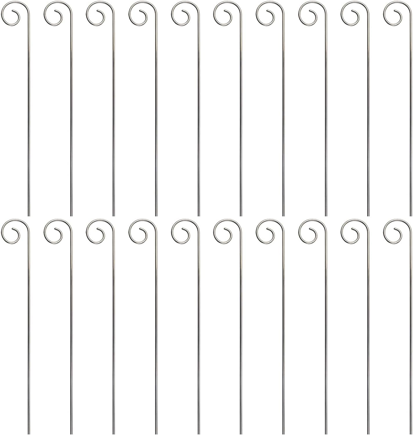 Seadiquiet plant label hooks keep markers secure in containers and garden beds.