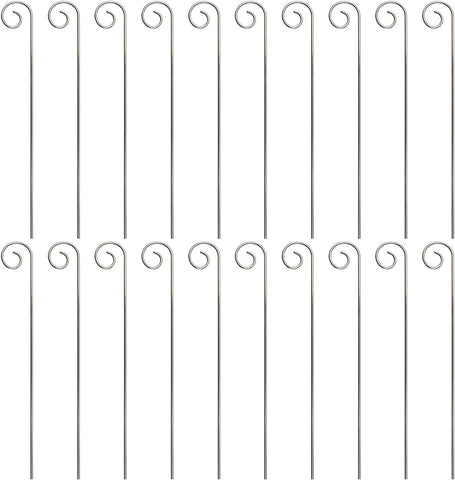Seadiquiet plant label hooks keep markers secure in containers and garden beds.