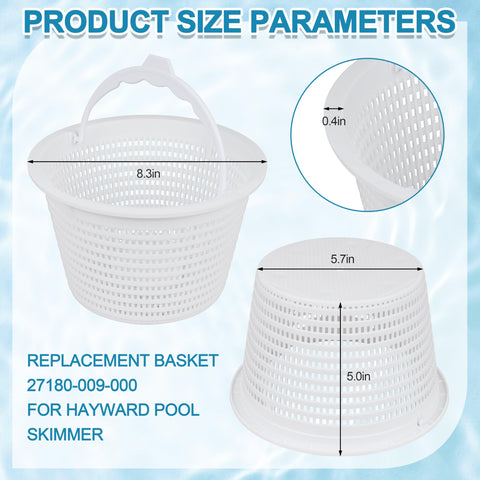 Seaiyomg skimmer basket SPX1070E installation—drops in without tools.
