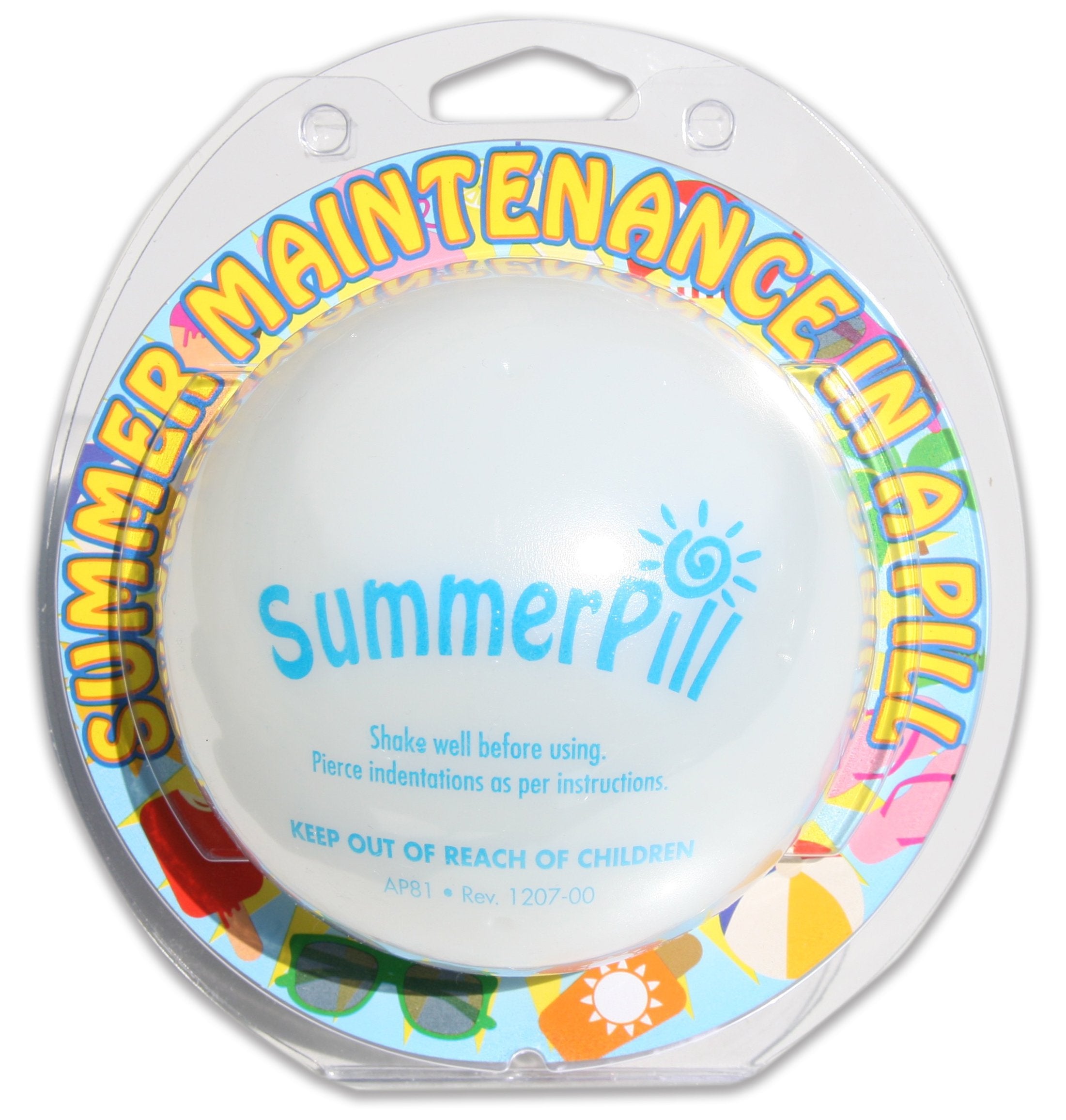 SeaKlear AquaPill SummerPill 4in auto-dispenses in skimmer for clear, balanced pool water