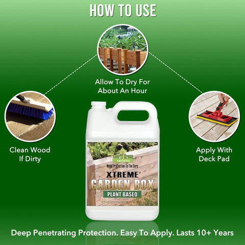 Seal It Green Garden Box Sealer professional-strength coverage up to 400 sq ft.