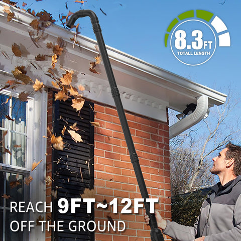 Sealegend DIY gutter kit transforms your blower into a gutter cleaning system.