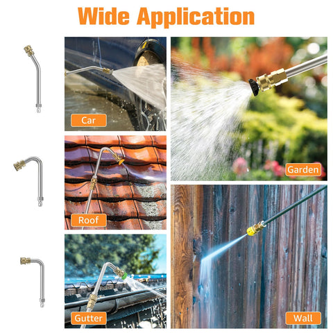 Sealegend four directional sprays demonstrating adaptable angles