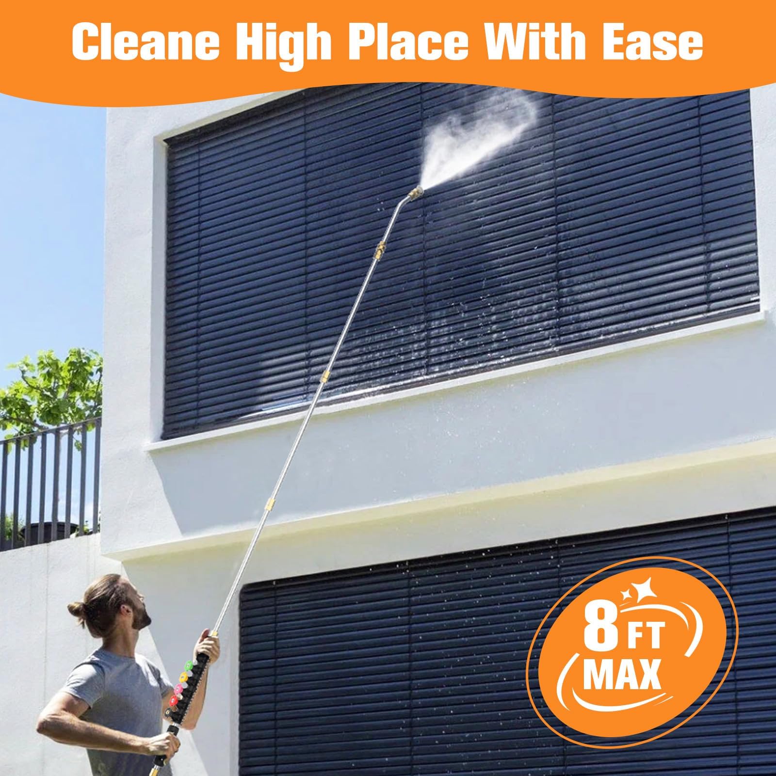 1/4 inch quick connect system with Sealegend extension wand