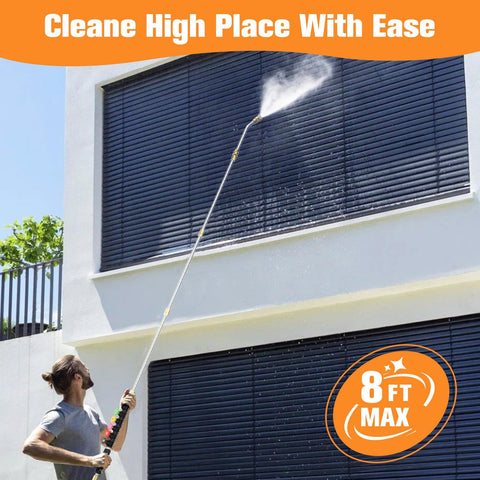 1/4 inch quick connect system with Sealegend extension wand