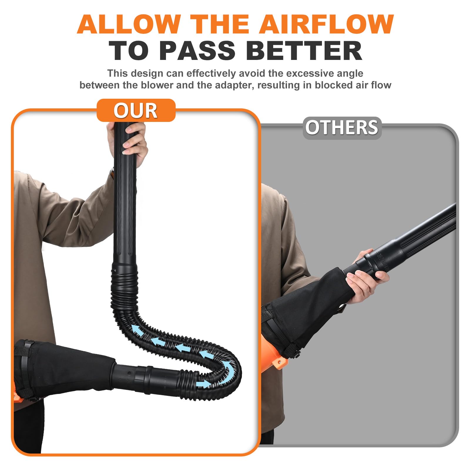 Sealegend 27-inch telescopic hose for flexible gutter access