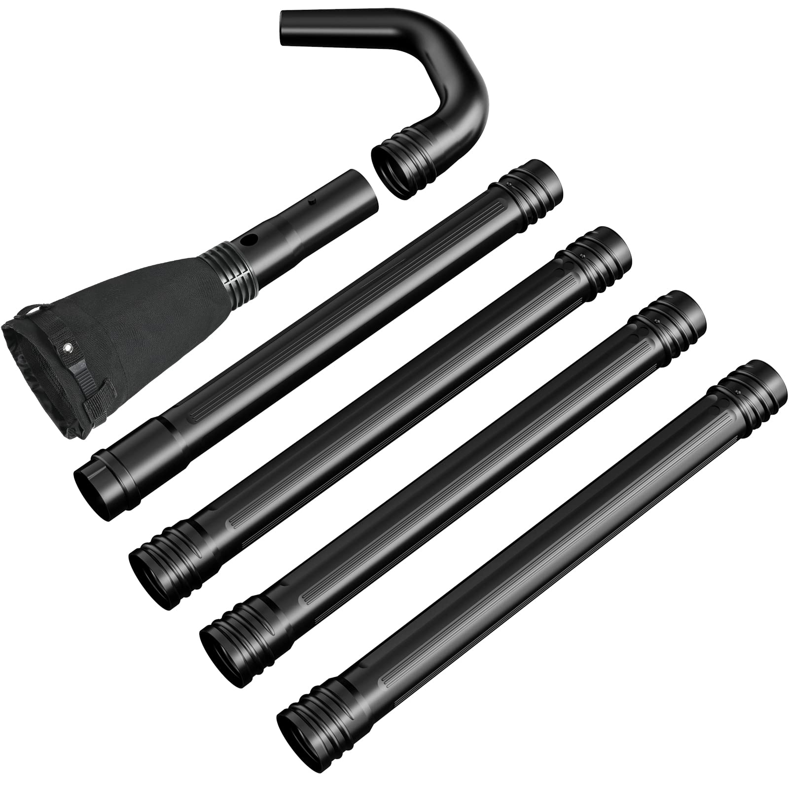 Sealegend universal gutter cleaner nozzle reaches high gutters from the ground for thorough debris removal