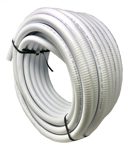 Sealproof 2-inch PVC pipe for pool use, 25 ft, white, durable and versatile.