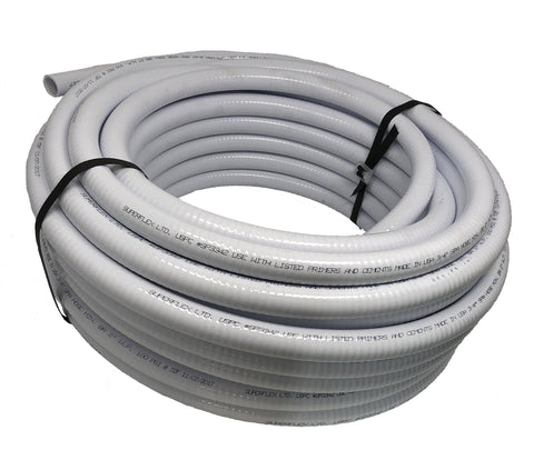 Sealproof PVC pool hose with outer diameter 1.9 inches for durable installations.