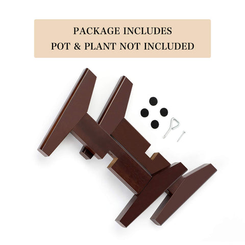 Seanmi dark brown stand complements living room decor elegantly